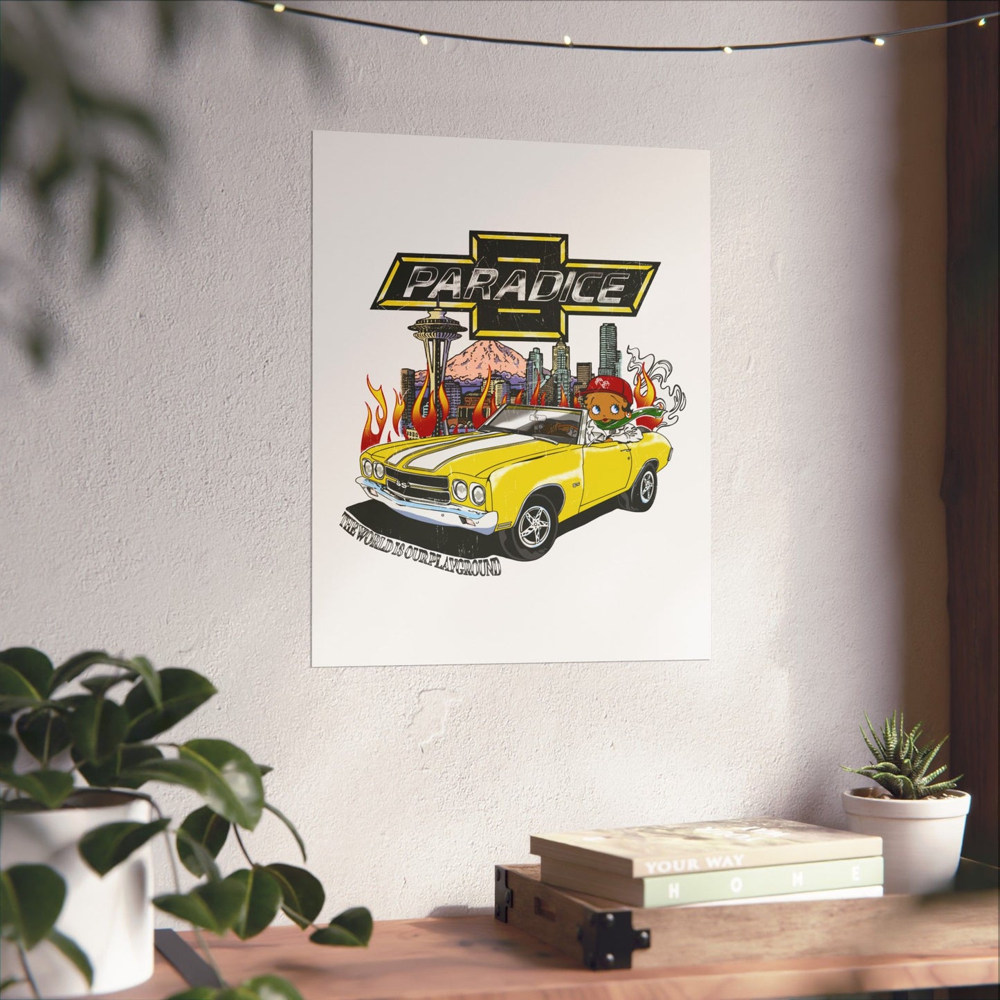 Chevy Boop Poster
