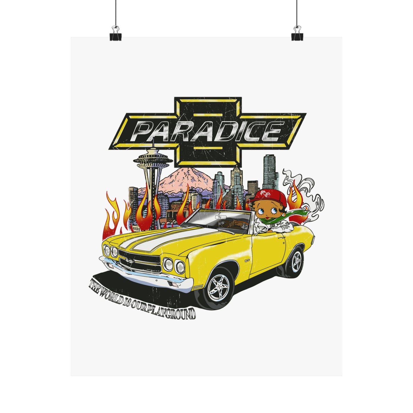 Chevy Boop Poster