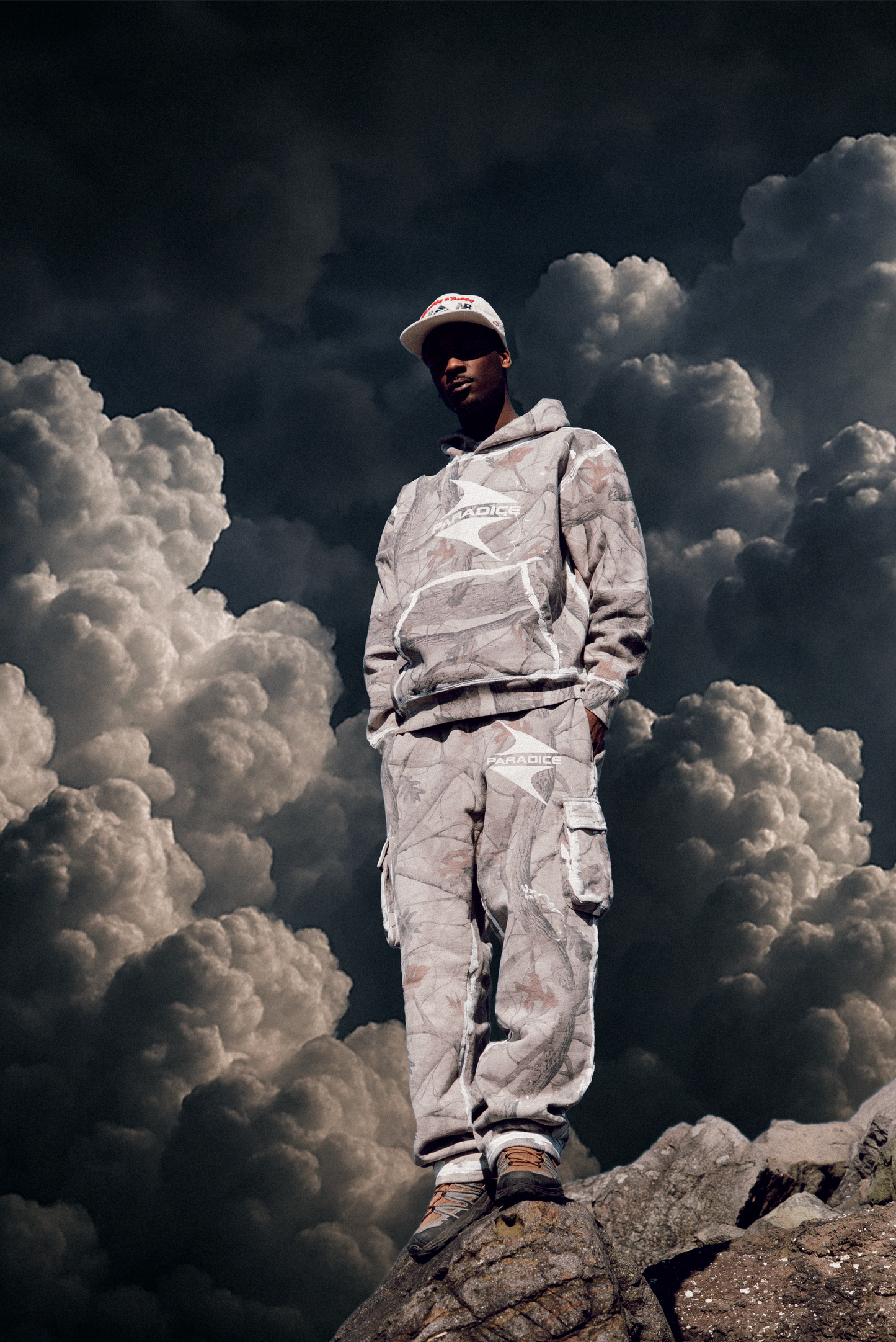 Outside Camo Hoodie (Painted)