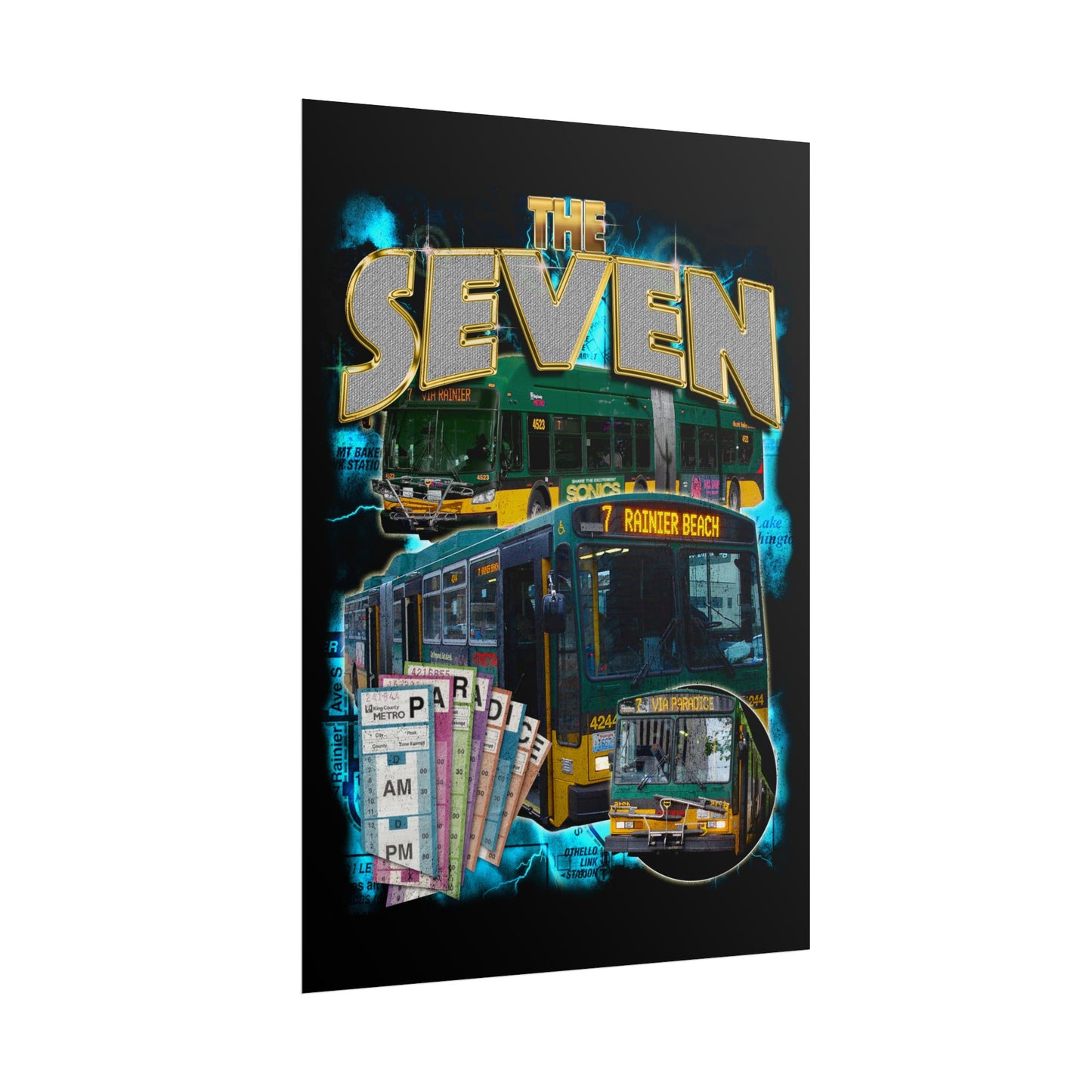 The 7 Bus Poster