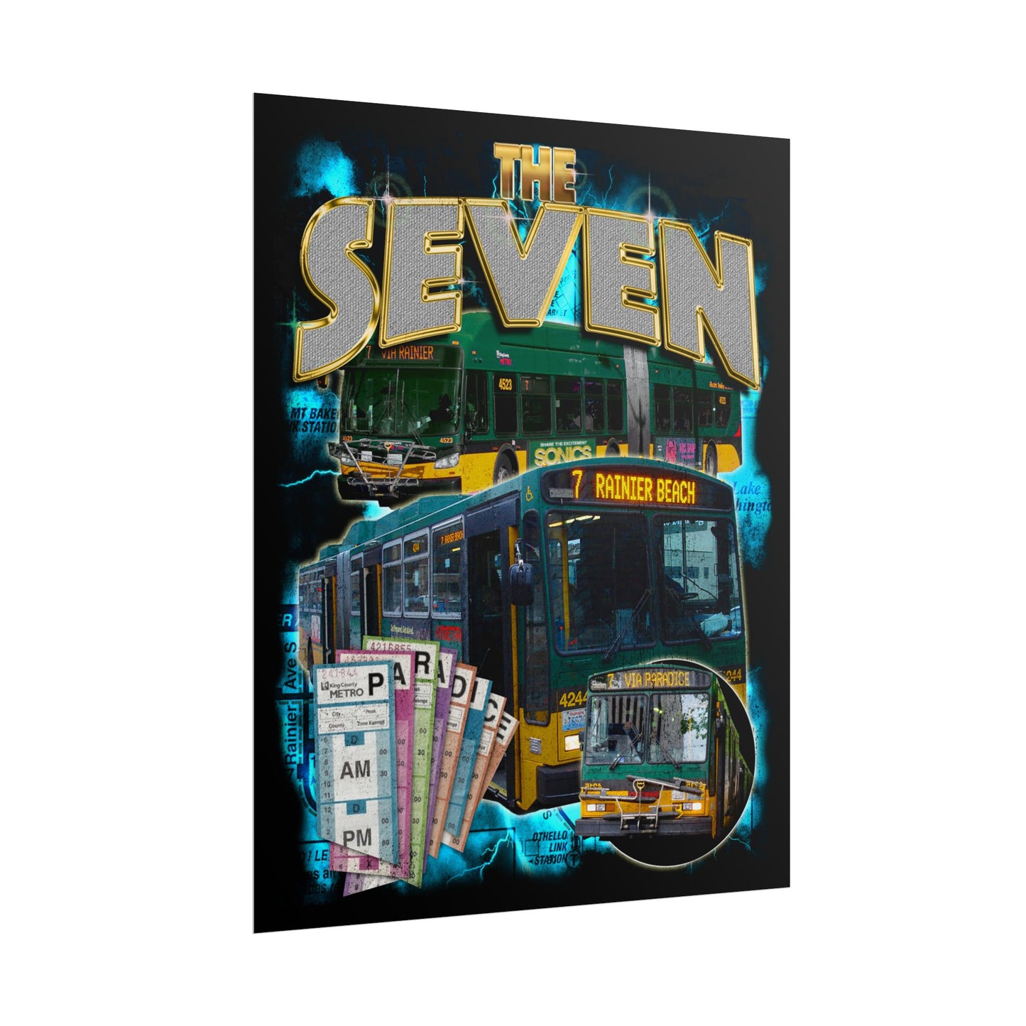 The 7 Bus Poster