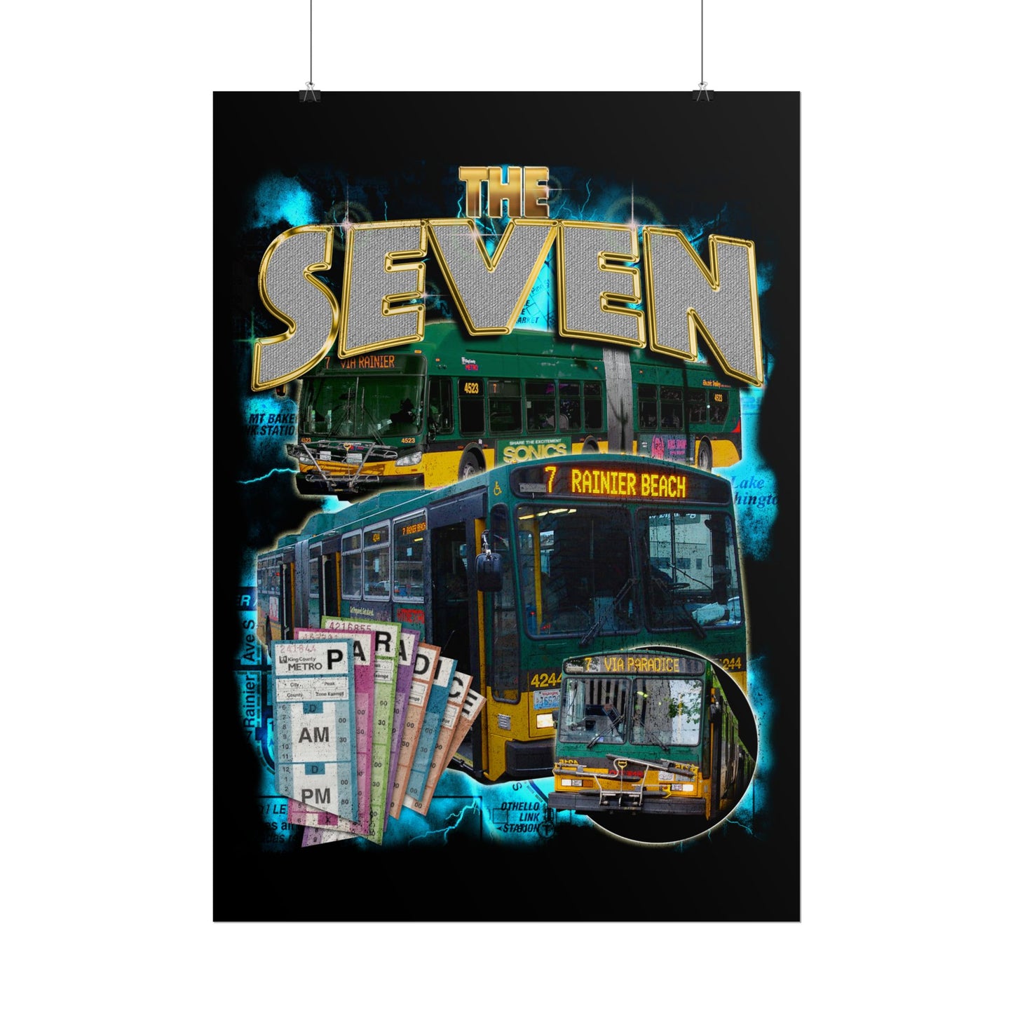 The 7 Bus Poster