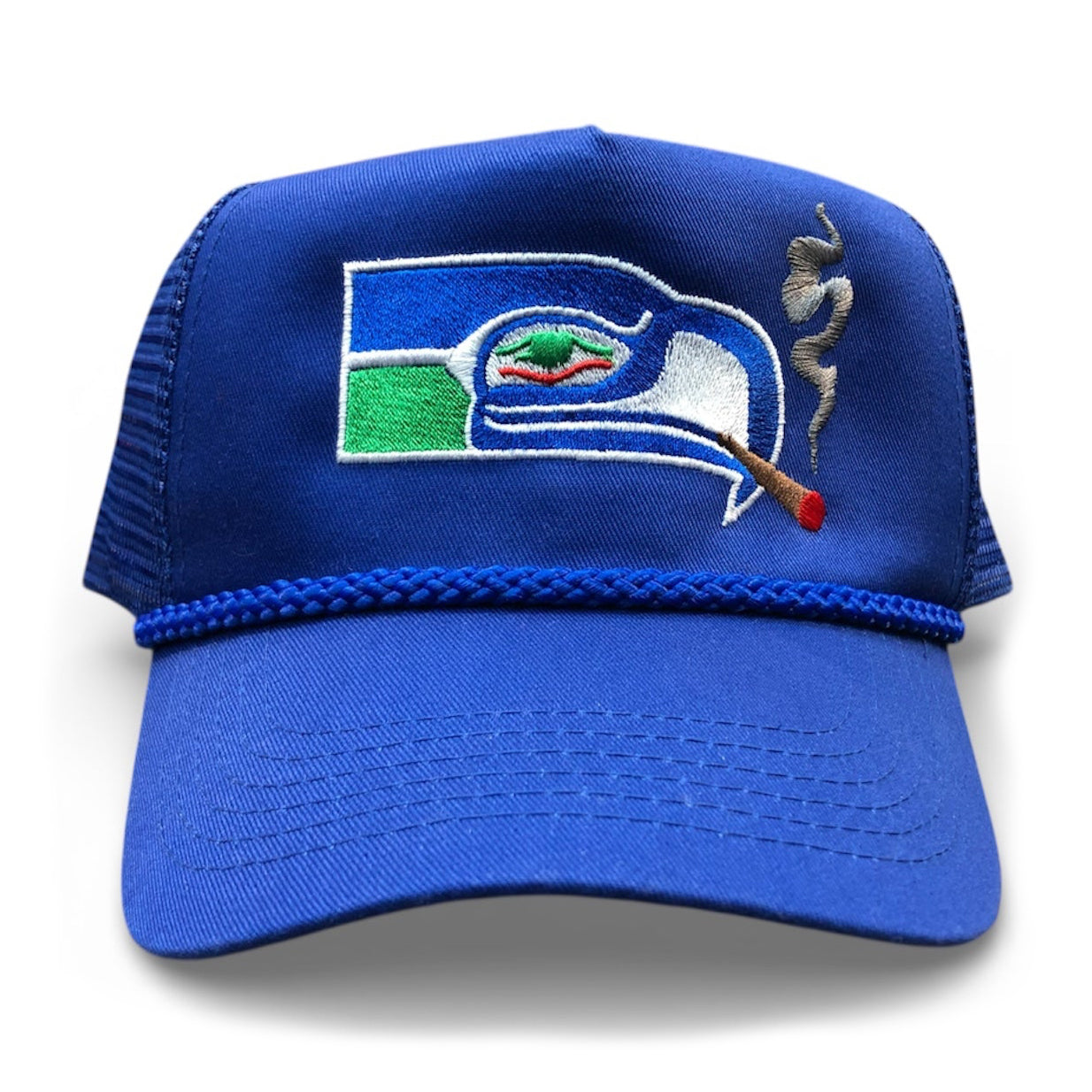 Smokin’ 49er Pack Trucker Hat (Blue)