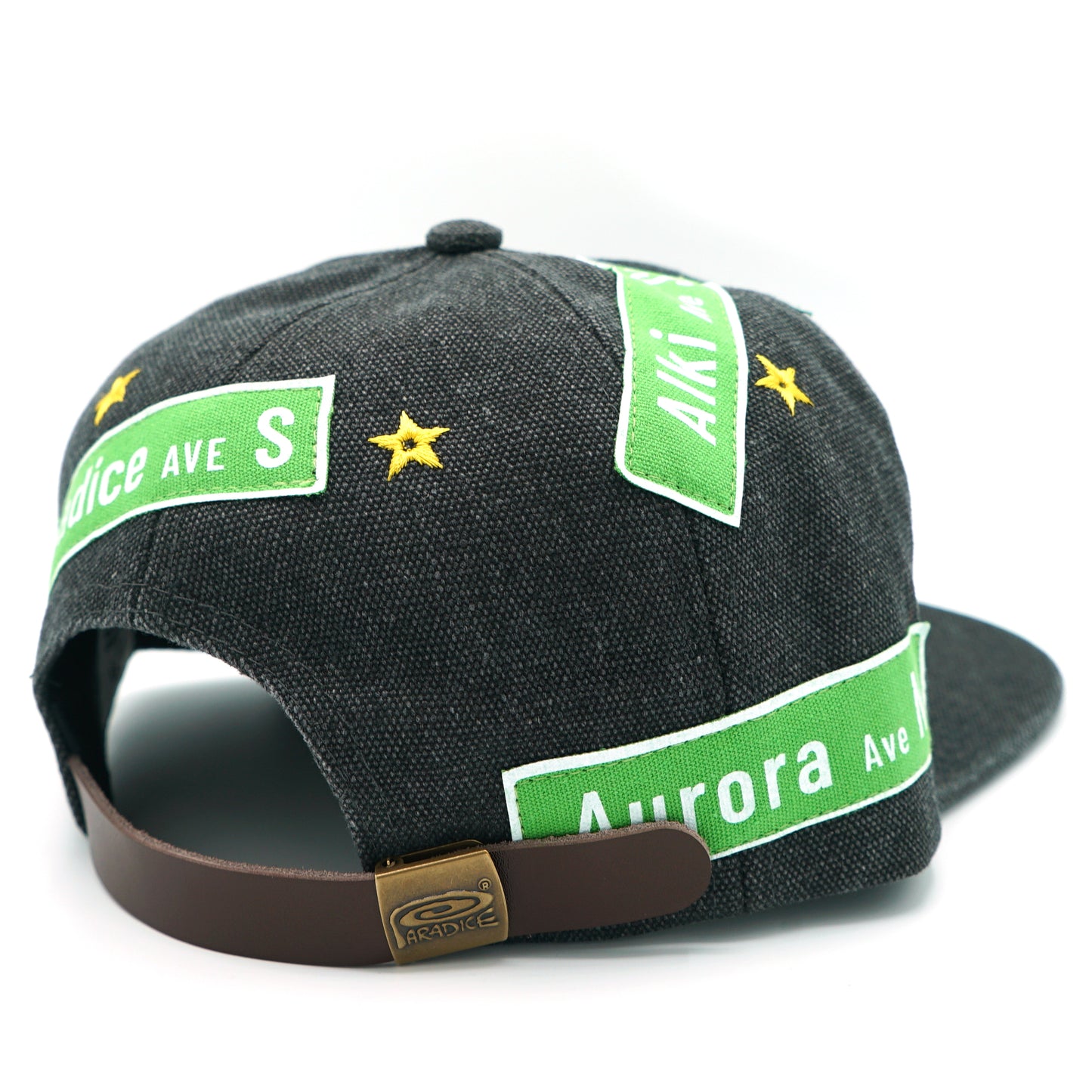 Street Sign Hat (Vintage Black)