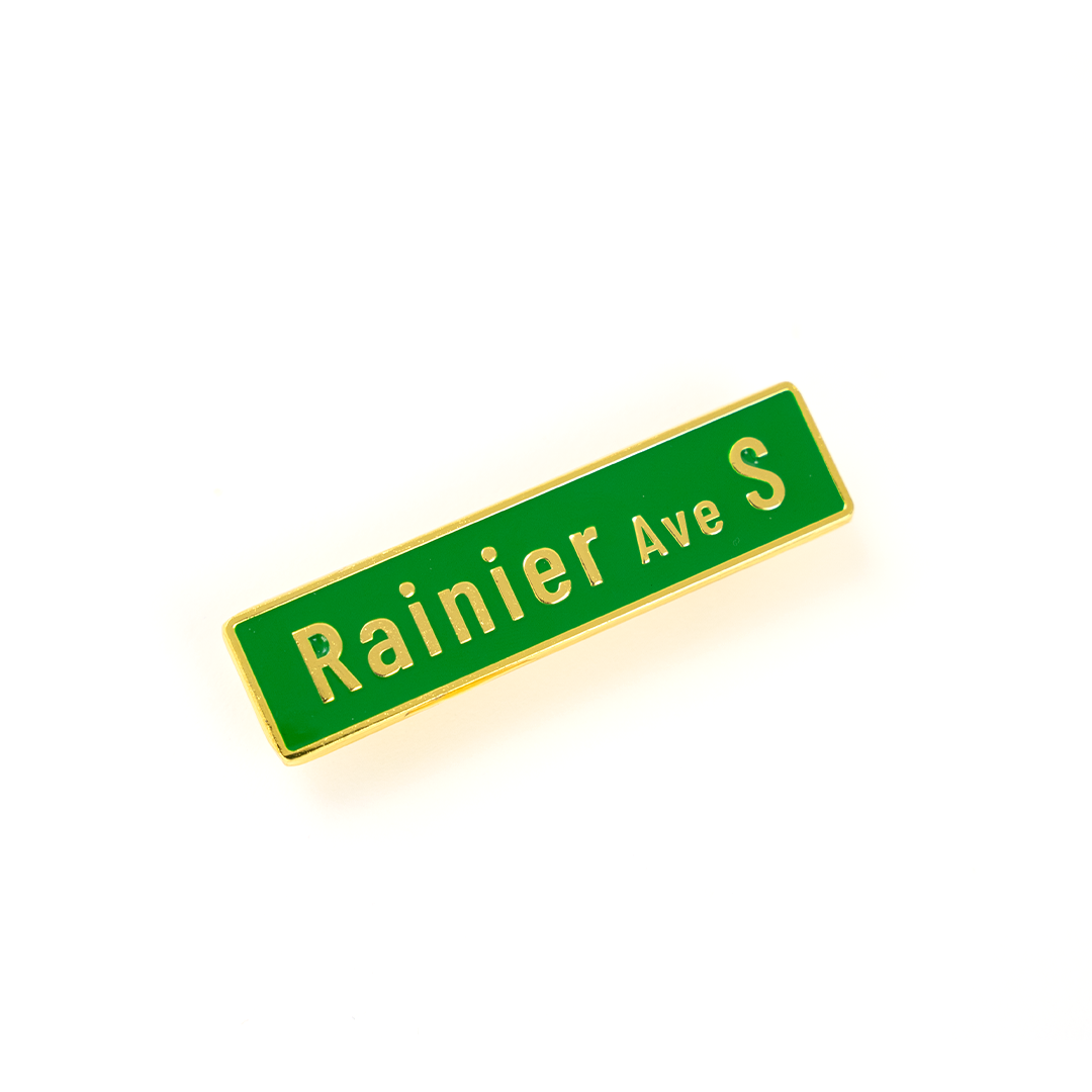 Rainier Ave Pin