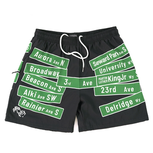 Street Sign Shorts