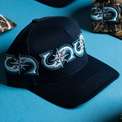 S Crown Hat (Navy)