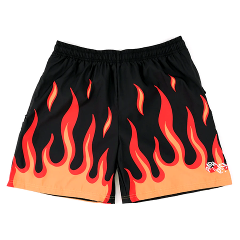 Flame Shorts (Black)