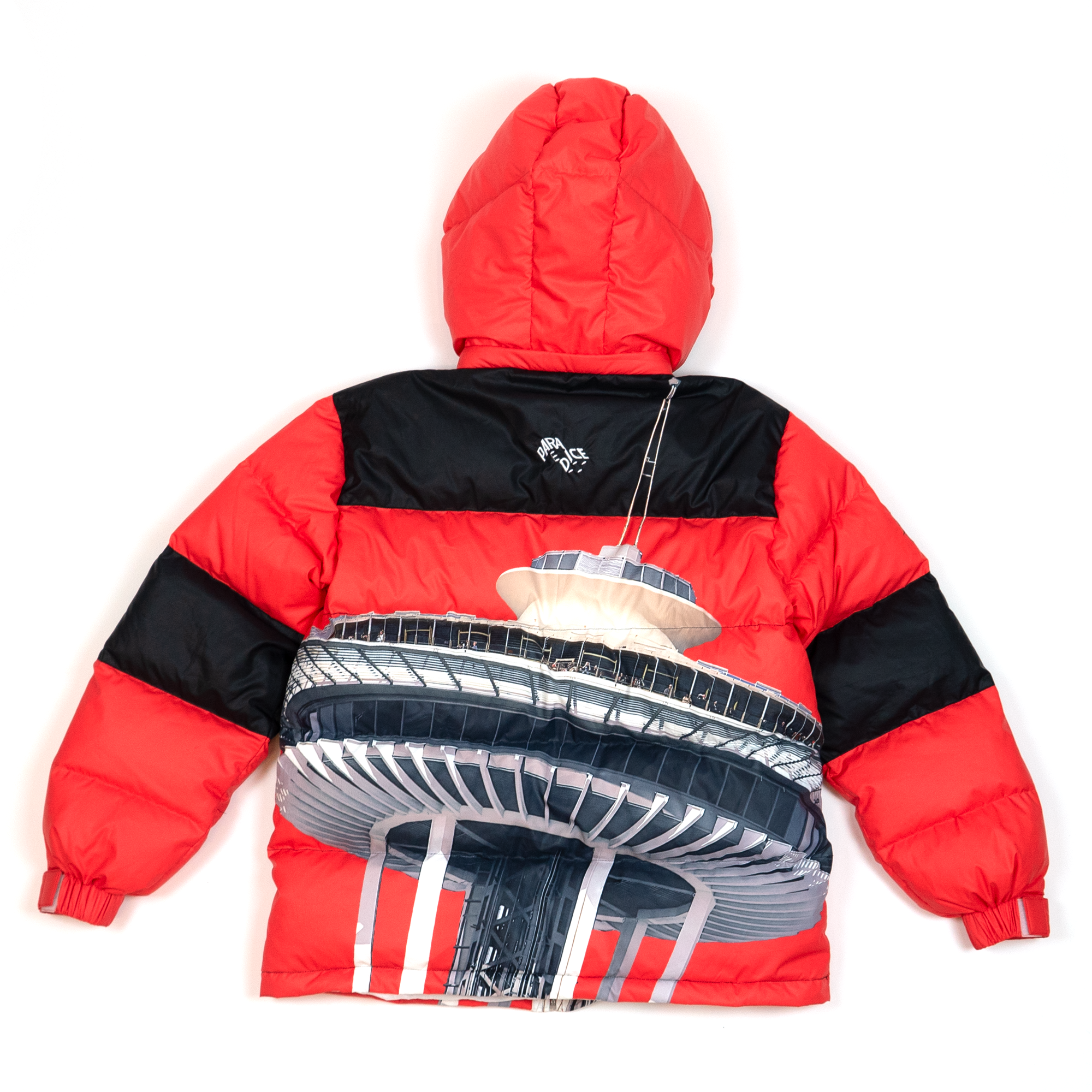 Needle Puffer Jacket (Red)