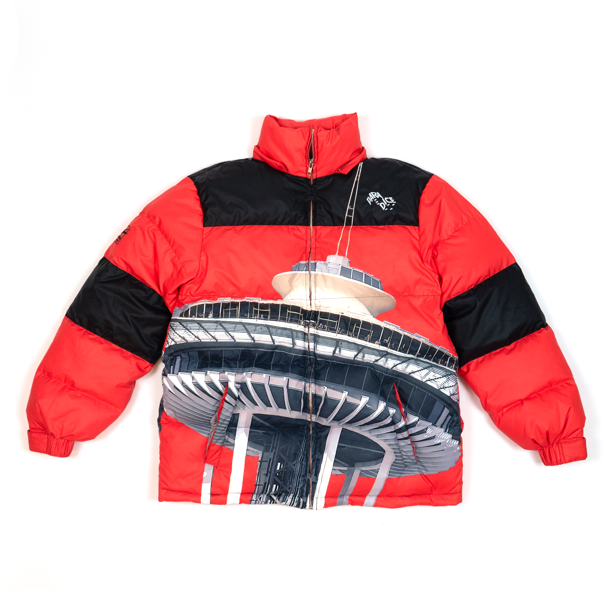 Needle Puffer Jacket (Red)