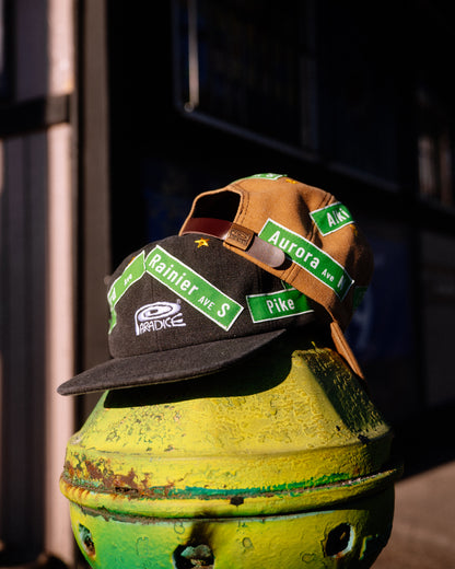 Street Sign Canvas Cap (Carhartt Brown)