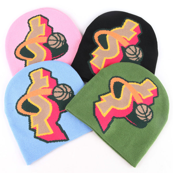 $onics Skullcap Beanie (Pink)