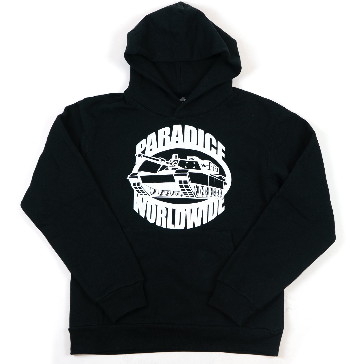Rap Logo Hoodie (Black) – Paradice Avenue Souf