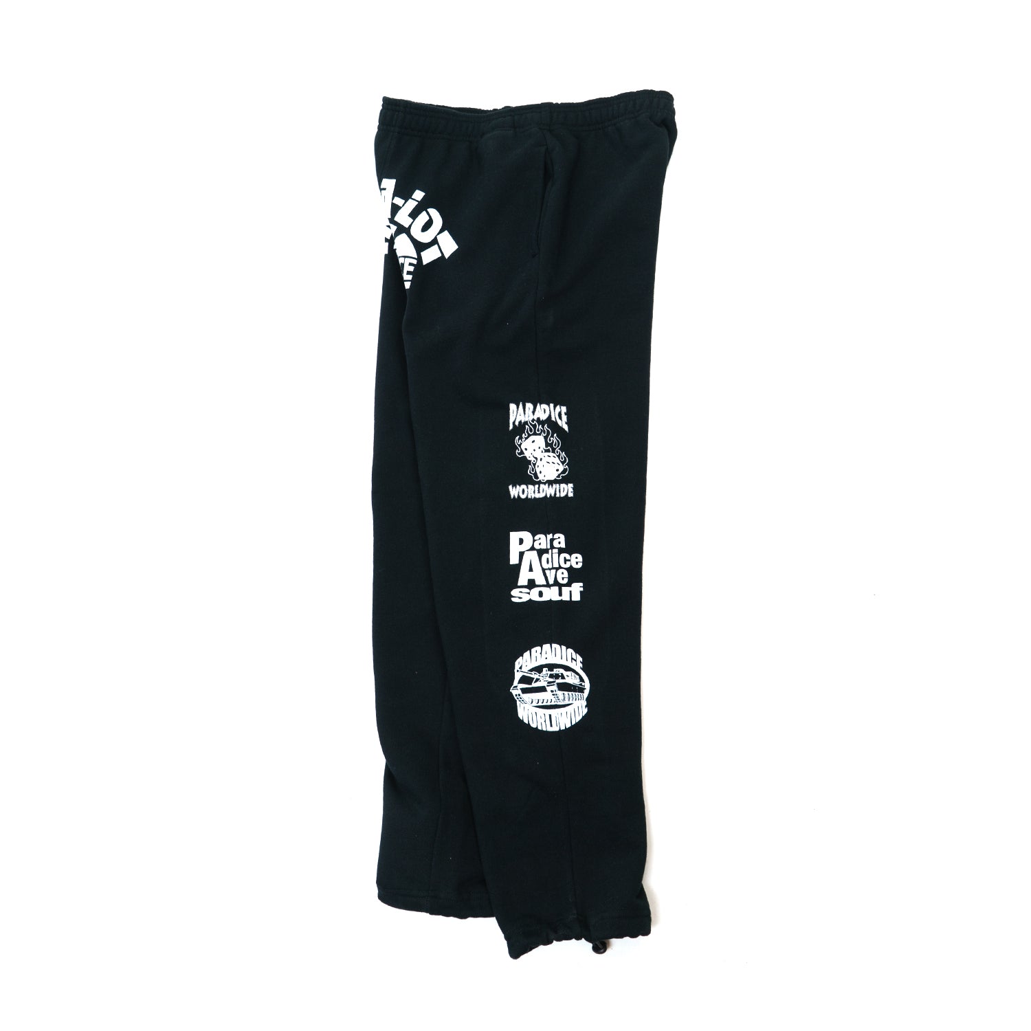 Rap Logo Sweatpants (Black)