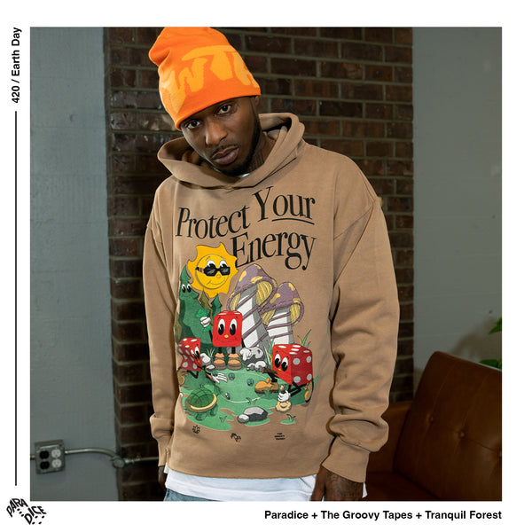 Protect Your Energy Hoodie (Paradice x The Groovy Tapes x Tranquil Forest)
