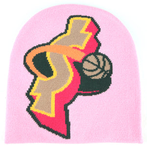 $onics Skullcap Beanie (Pink)
