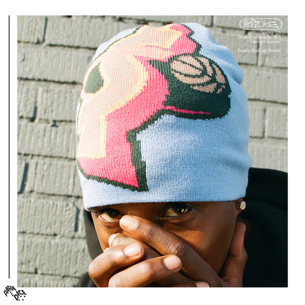 $onics Skullcap Beanie (Sky Blue)